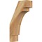 Ekena Millwork 4"W x 10"D x 18"H Merced Rough Sawn Knee Brace, Western Red Cedar BRC04X10X18MRC00RWR - alternate 1